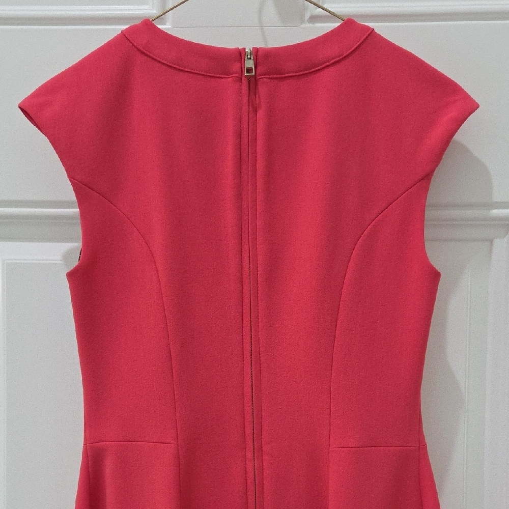 Vince Camuto Vibrant Pink Cutout Mini Dress - Picture 5 of 5